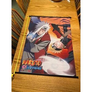 Naruto Shippuden Wall Scroll Jiraiya Naruto Anime Manga Poster Decor 26x42